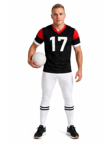 Costume da giocatore di rugby taglia L | Costumi per adulti Il Re del Carnevale